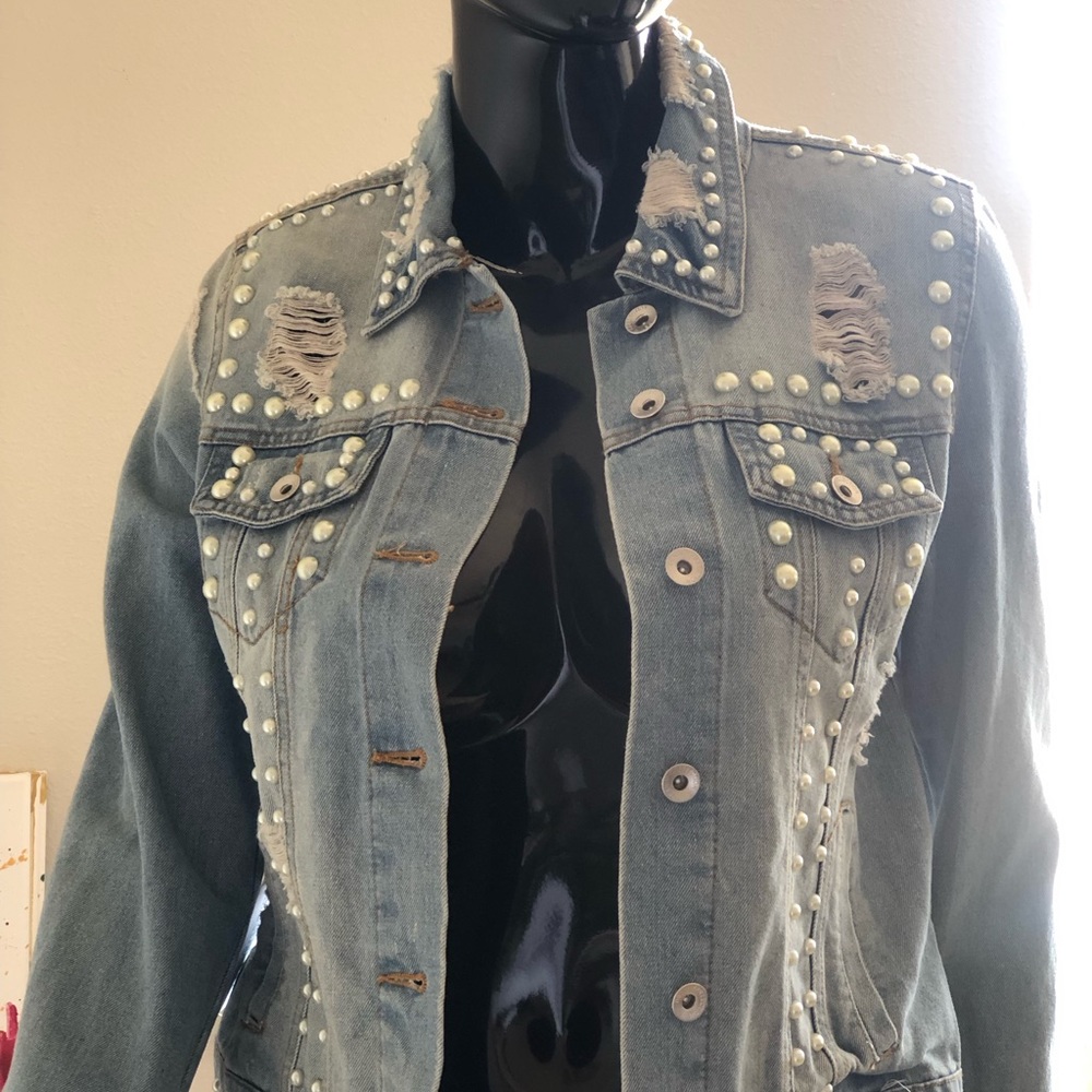Denim Jacket & Hat